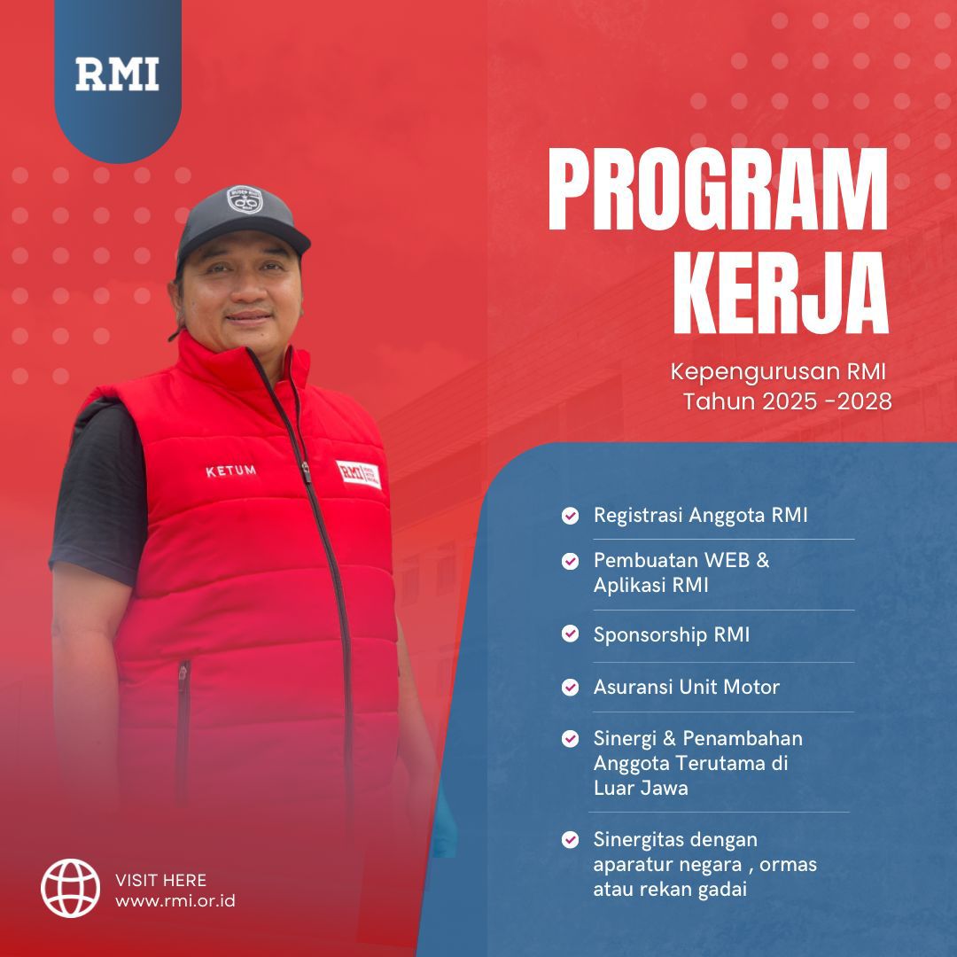 PROGRAM KERJA PENGURUS RENTAL MOTOR INDONESIA (RMI) PERIODE 2025–2028